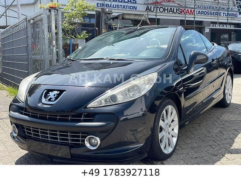 Schwarz Gebraucht 2008 Peugeot 207 CC Sport Cabrio | 4.690 € (Etwas zu teuer) - Bild 1/4