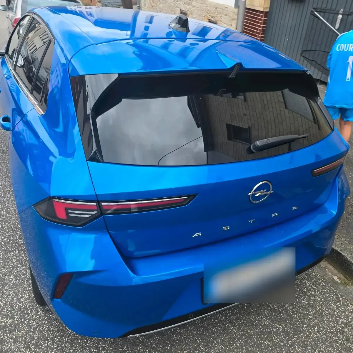 Gebraucht Opel Astra 131 PS (96 kW) 2022 Blau Kleinwagen