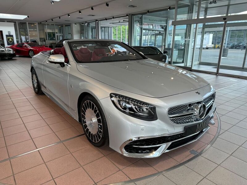 Iridiumsilber metalliclack Gebraucht 2023 Mercedes S650 Maybach Cabrio | 319.900 € - Bild 1/4
