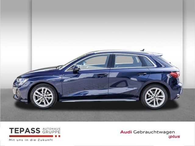 Gebraucht Audi A3 S-Line 116 PS (85 kW) 2024 Navarrablau metallic Limousine