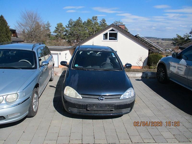 Gebraucht Opel Corsa 75 PS (55 kW) 2002 Schwarz Kleinwagen