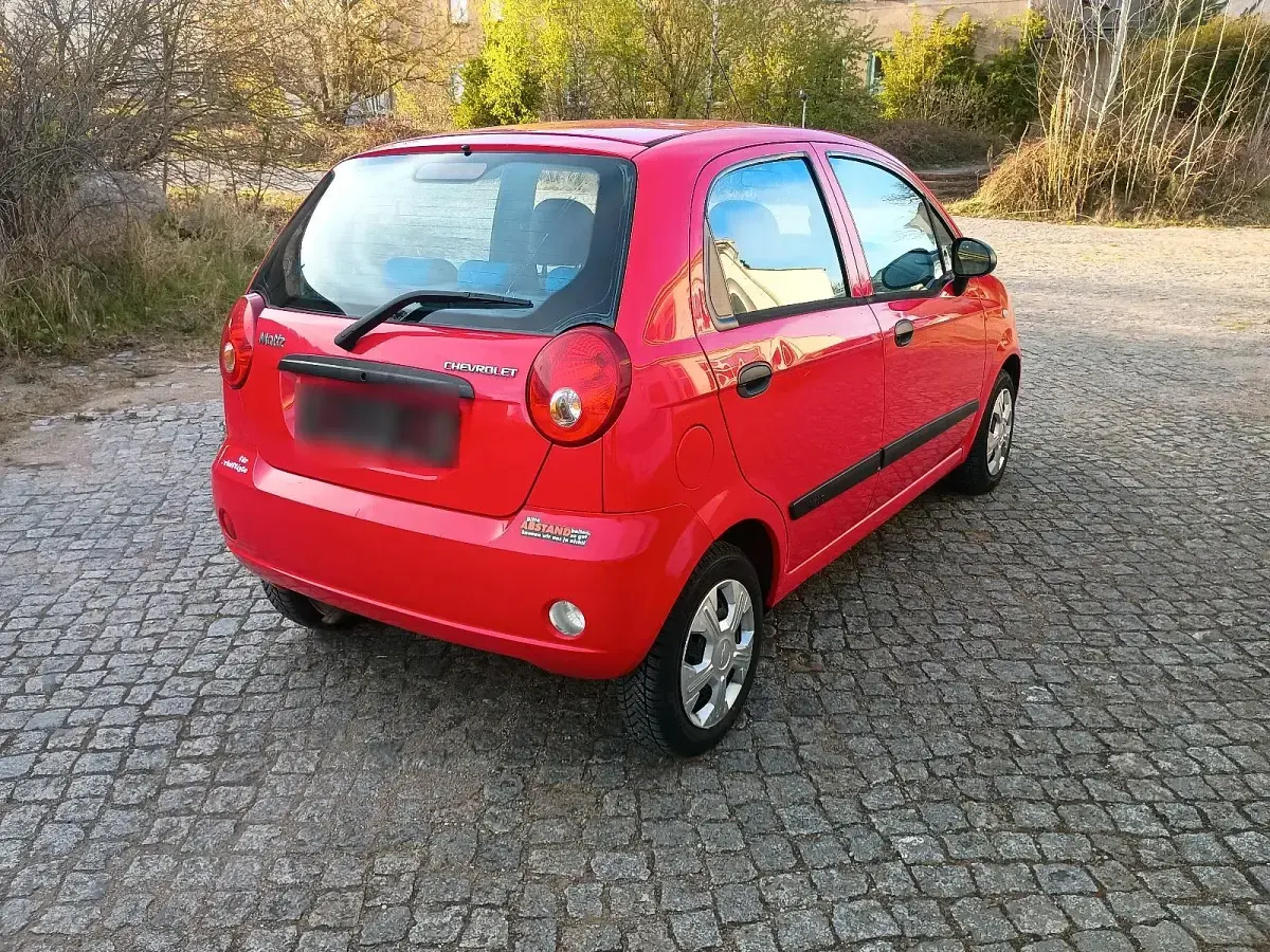 Gebraucht Chevrolet Matiz 52 PS (38 kW) 2010 Rot Kleinwagen