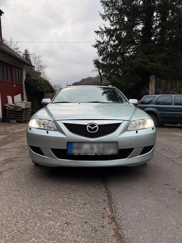 Gebraucht Mazda 6 Inclusive 166 PS (122 kW) 2003 Silber Kombi