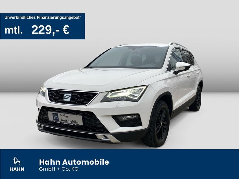 "bila" weiss Gebraucht 2018 Seat Ateca 4Drive SUV | 18.490 € (Guter Preis) - Bild 1/3