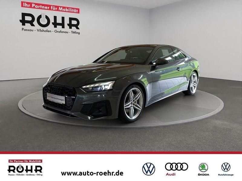 Daytonagrau perleffekt Gebraucht 2021 Audi A5 S-Line Coupé | 33.770 € (Guter Preis) - Bild 1/4