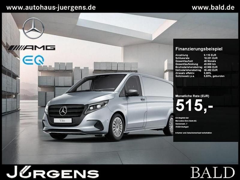 Hightechsilber metallic Gebraucht 2024 Mercedes Vito Van / Kleinbus | 45.101 € (Teuer) - Bild 1/4