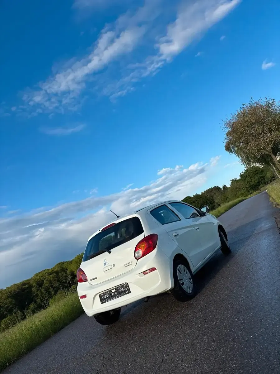 Brugt Mitsubishi Space Star 71 HK (52 kW) 2017 Hvid Hatchback