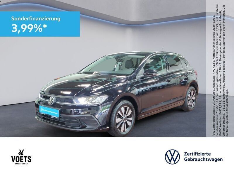 Schwarz Gebraucht 2024 VW Polo Move Limousine | 18.780 € (Guter Preis) - Bild 1/4