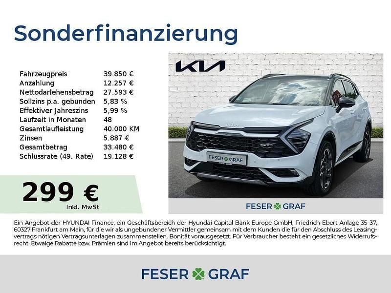 Deluxeweiss metallic Gebraucht 2025 Kia Sportage GT-Line SUV | 39.850 € (Fairer Preis) - Bild 1/4