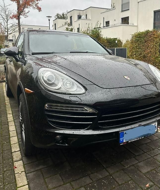 Schwarz Gebraucht 2013 Porsche Cayenne S E-Hybrid SUV | 14.900 € - Bild 1/4