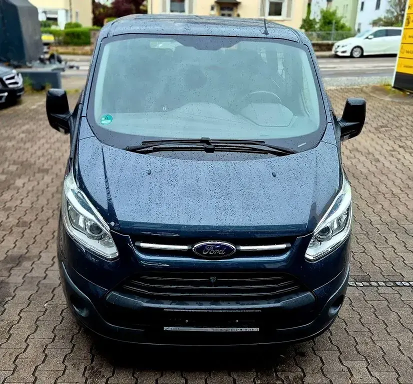 Gebraucht Ford Transit 125 PS (91 kW) 2015 Midnight skygrau metallic Van / Kleinbus