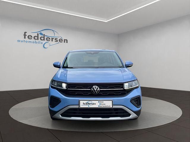 Gebraucht VW T-Cross 95 PS (69 kW) 2025 Clear blue metallic (metallic) SUV