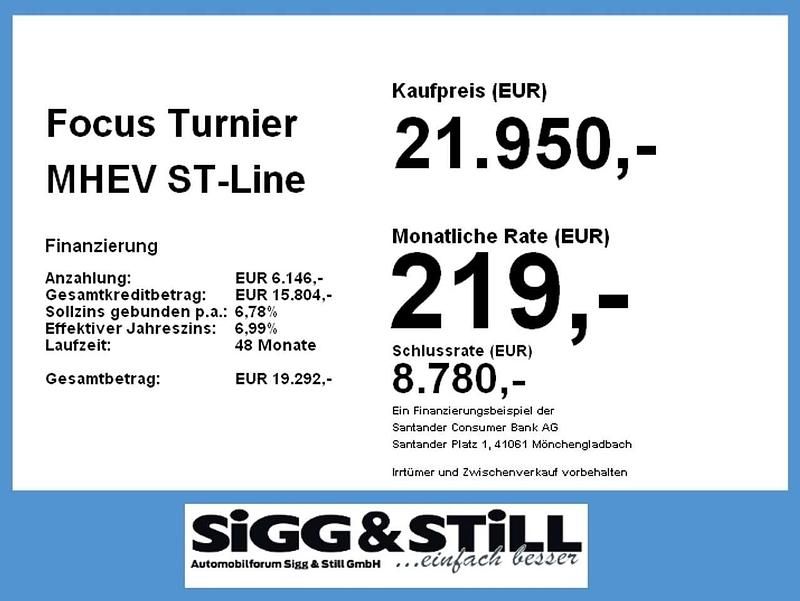 Gebraucht Ford Focus ST-Line 155 PS (114 kW) 2024 Frostweiß Kombi