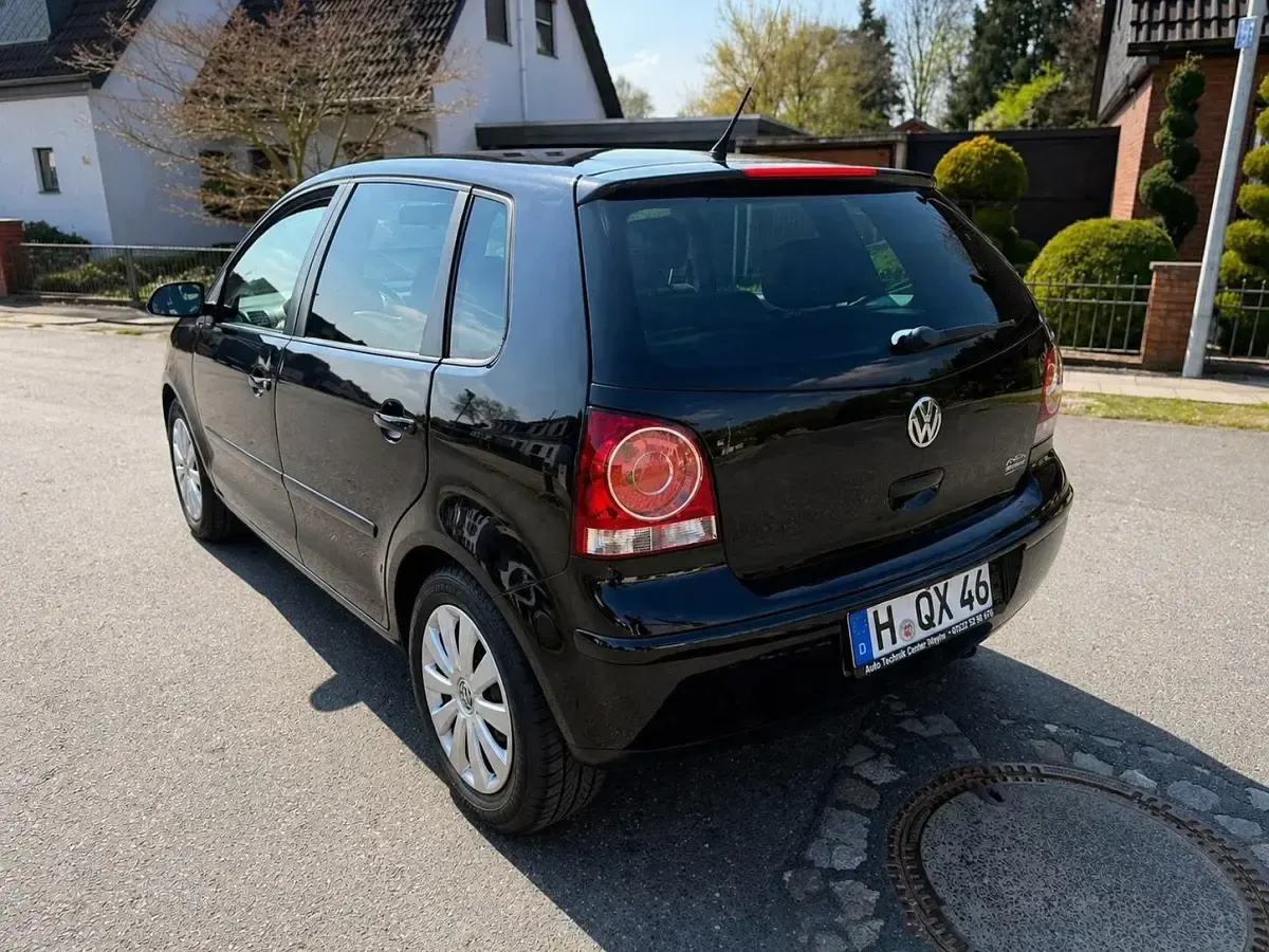 Gebraucht VW Polo Black Edition 69 PS (50 kW) 2008 Schwarz Kleinwagen