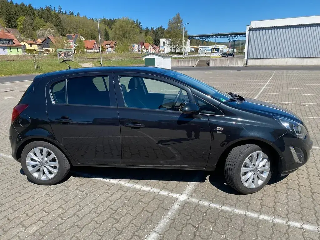 Gebraucht Opel Corsa 120 PS (88 kW) 2014 Schwarz Kleinwagen