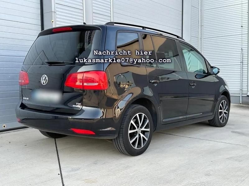 Gebraucht VW Touran 105 PS (77 kW) 2014 Schwarz Van / Kleinbus