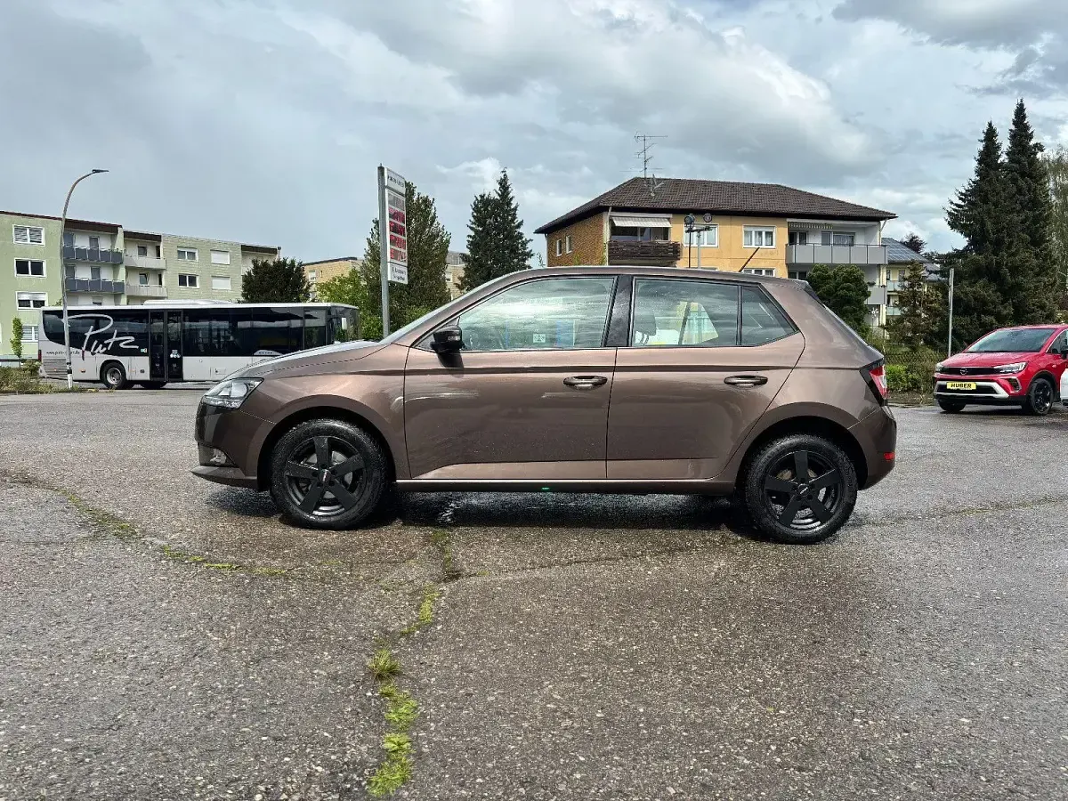 Gebraucht Skoda Fabia 110 PS (80 kW) 2020 Braun Kleinwagen