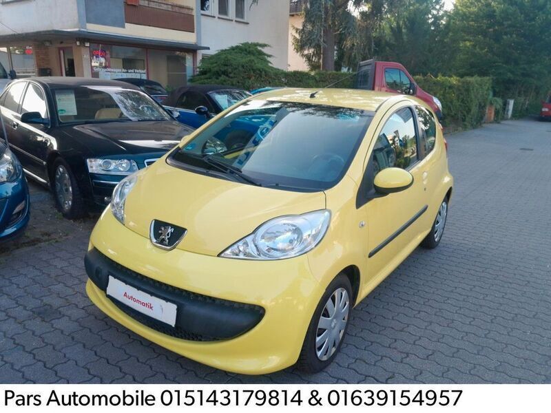 Gelb Gebraucht 2007 Peugeot 107 Filou Kleinwagen | 4.999 € (Teuer) - Bild 1/4