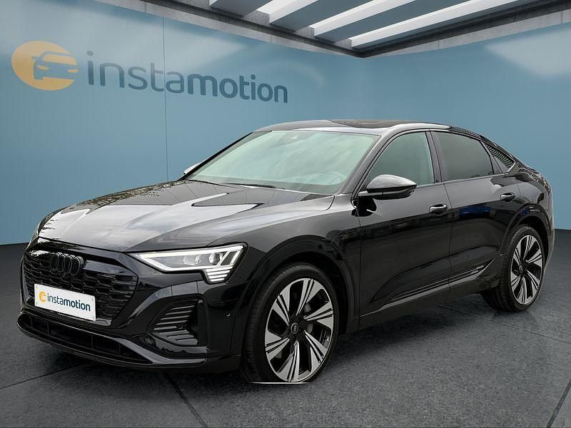 Schwarz Gebraucht 2023 Audi Q8 e-tron S-Line SUV | 67.399 € - Bild 1/4