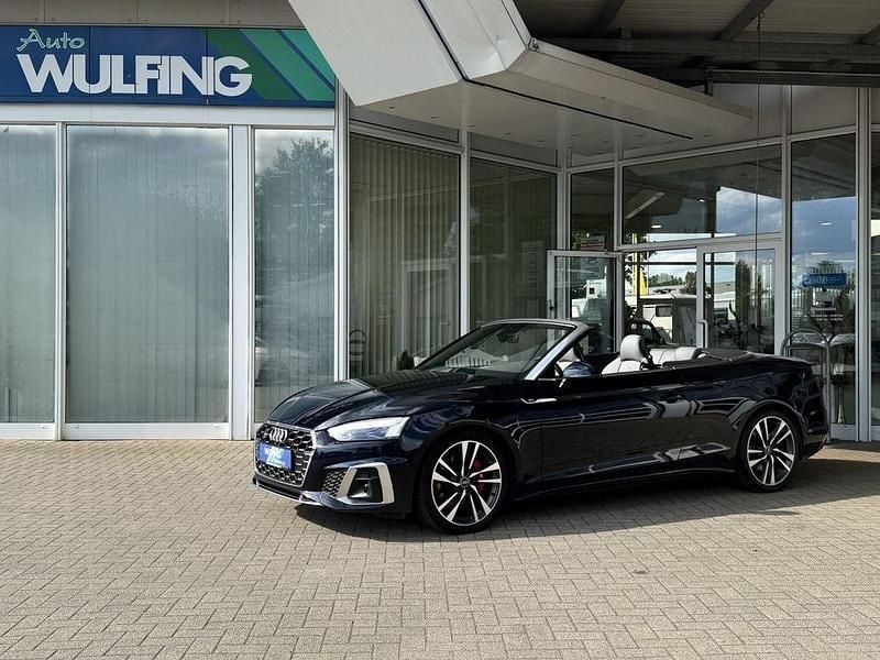 Blau Gebraucht 2022 Audi S5 Cabriolet Sport Cabrio | 51.890 € (Fairer Preis) - Bild 1/4