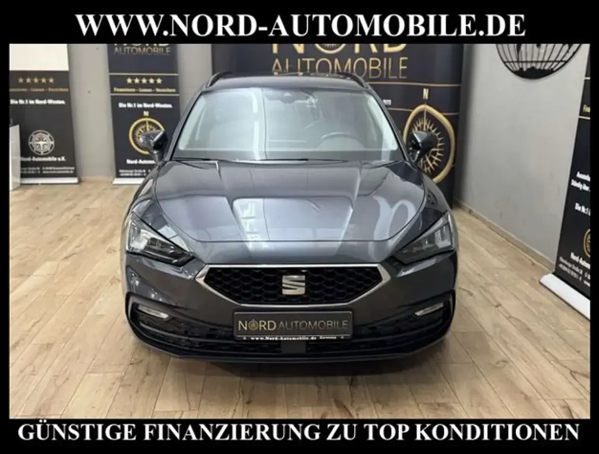 Używany Seat Leon Style 150 KM (110 kW) 2020 Szary Kombi