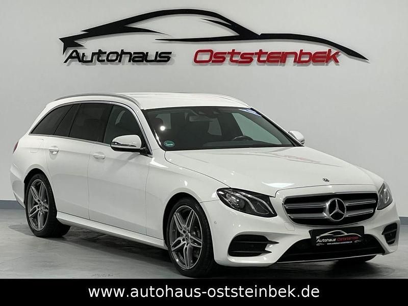 Gebraucht Mercedes E300 AMG line 245 PS (180 kW) 2019 Weiß Limousine