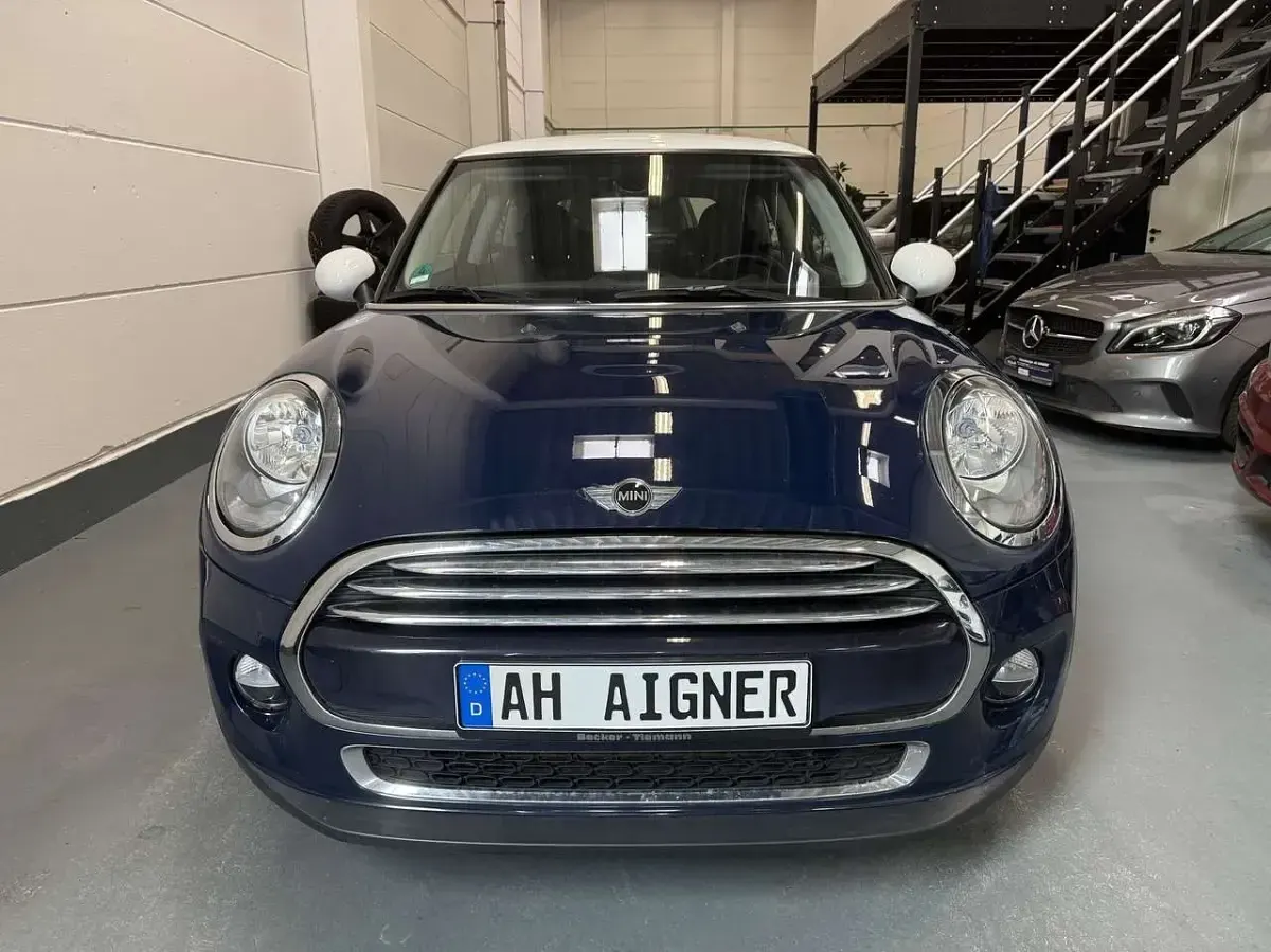 Käytetty Mini Cooper Pepper 136 HP (100 kW) 2015 Sininen Viistoperä