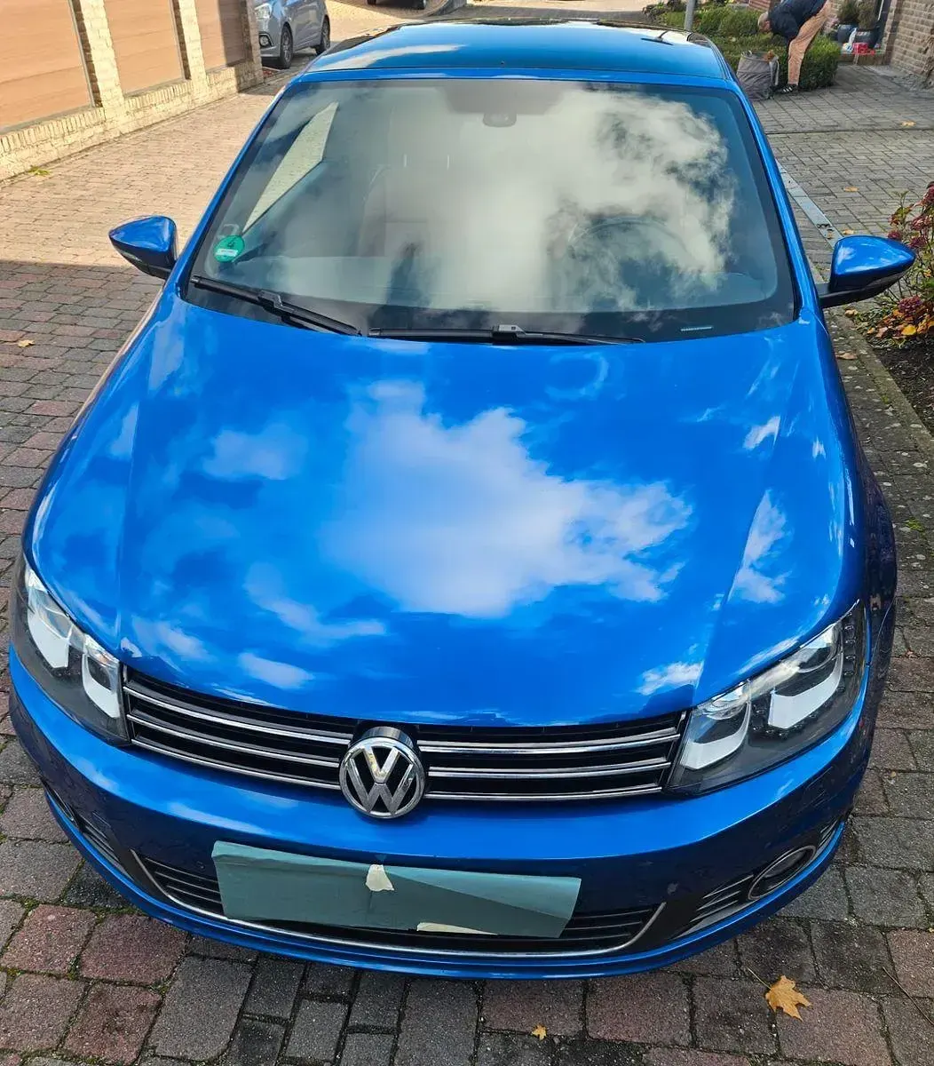 Gebraucht VW Eos Cup 140 PS (102 kW) 2015 Blau Cabrio
