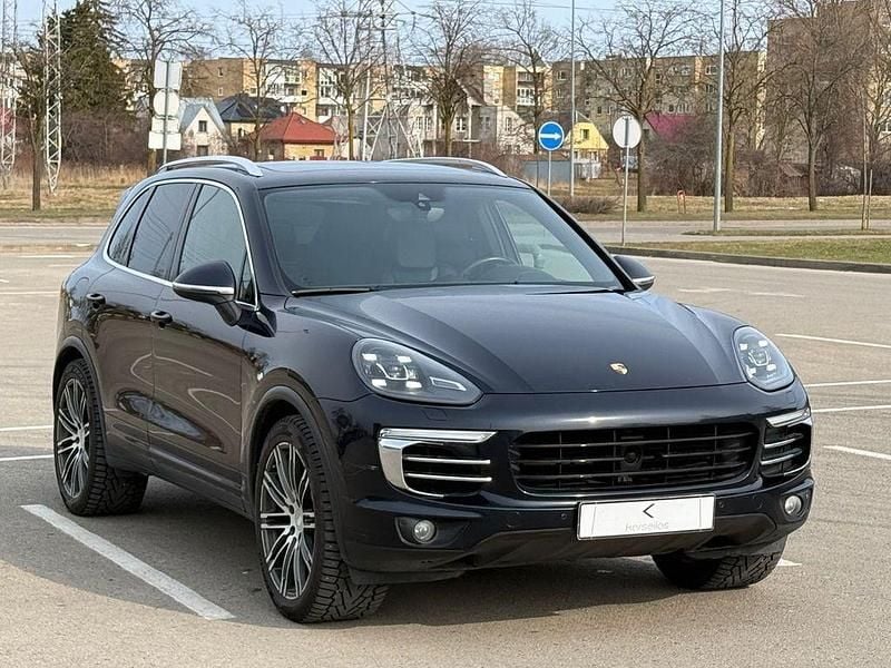 Gebraucht Porsche Cayenne S E-Hybrid 416 PS (305 kW) 2015 Blau SUV