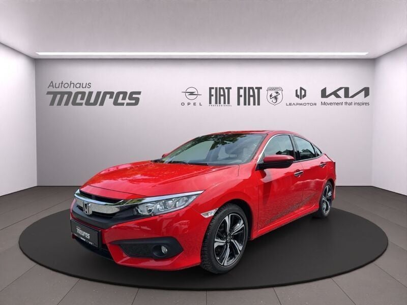 Rot Gebraucht 2020 Honda Civic Elegance Limousine | 19.788 € (Fairer Preis) - Bild 1/4