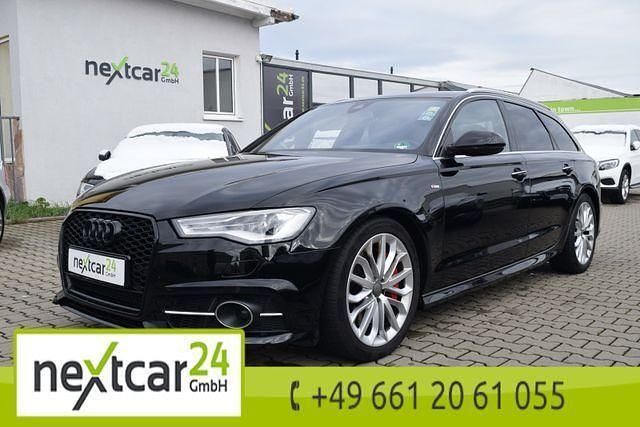 Black metallic Gebraucht 2017 Audi A6 S-Line Kombi | 26.990 € (Fairer Preis) - Bild 1/2