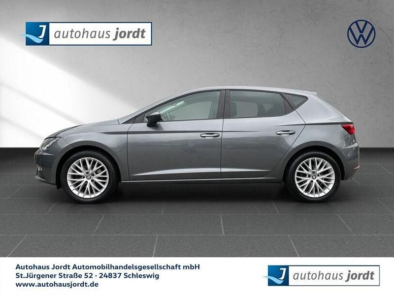 Usata Seat Leon Style 110 CV (80 kW) 2018 Argento Berlina