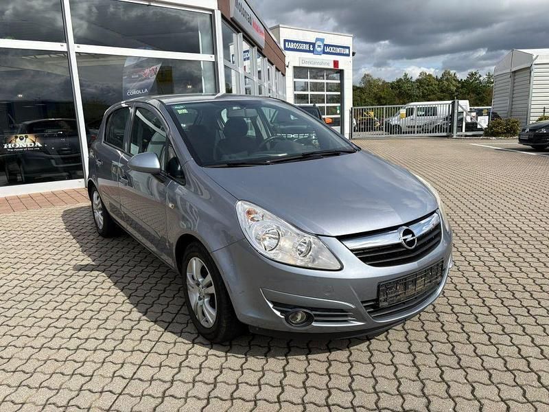 Gebraucht Opel Corsa Edition 80 PS (58 kW) 2007 Silber Kleinwagen