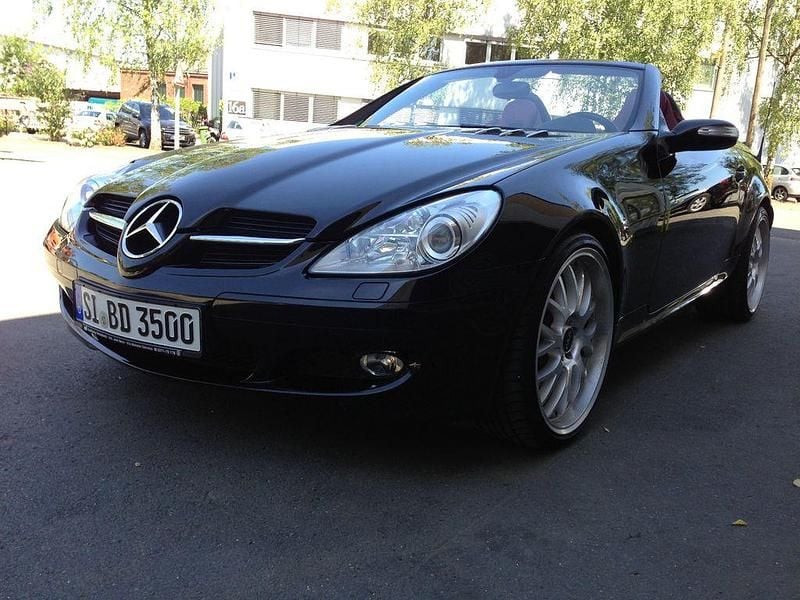 Gebraucht Mercedes SLK350 272 PS (200 kW) 2004 Schwarz Cabrio