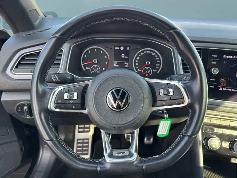 Gebraucht VW T-Roc Cabriolet 150 PS (110 kW) 2021 Schwarz Cabrio