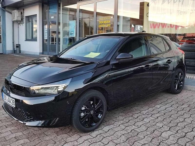 Schwarz Gebraucht 2024 Opel Corsa GS Line Kleinwagen | 18.390 € (Fairer Preis) - Bild 1/4