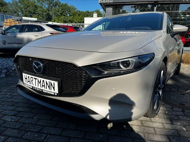Neu Mazda 3 Exclusive-Line 140 PS (102 kW) 2025 Jet black Limousine