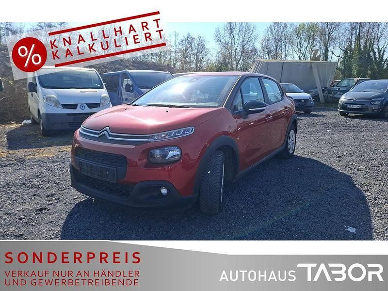 Gebraucht Citroën C3 Feel 82 PS (60 kW) 2019 Rot Kleinwagen