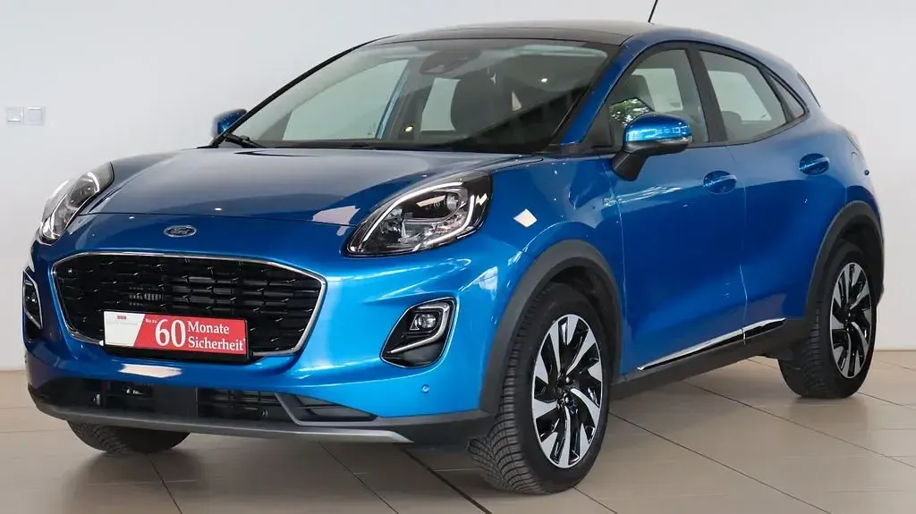 Gebraucht Ford Puma Titanium 125 PS (91 kW) 2023 Blau SUV