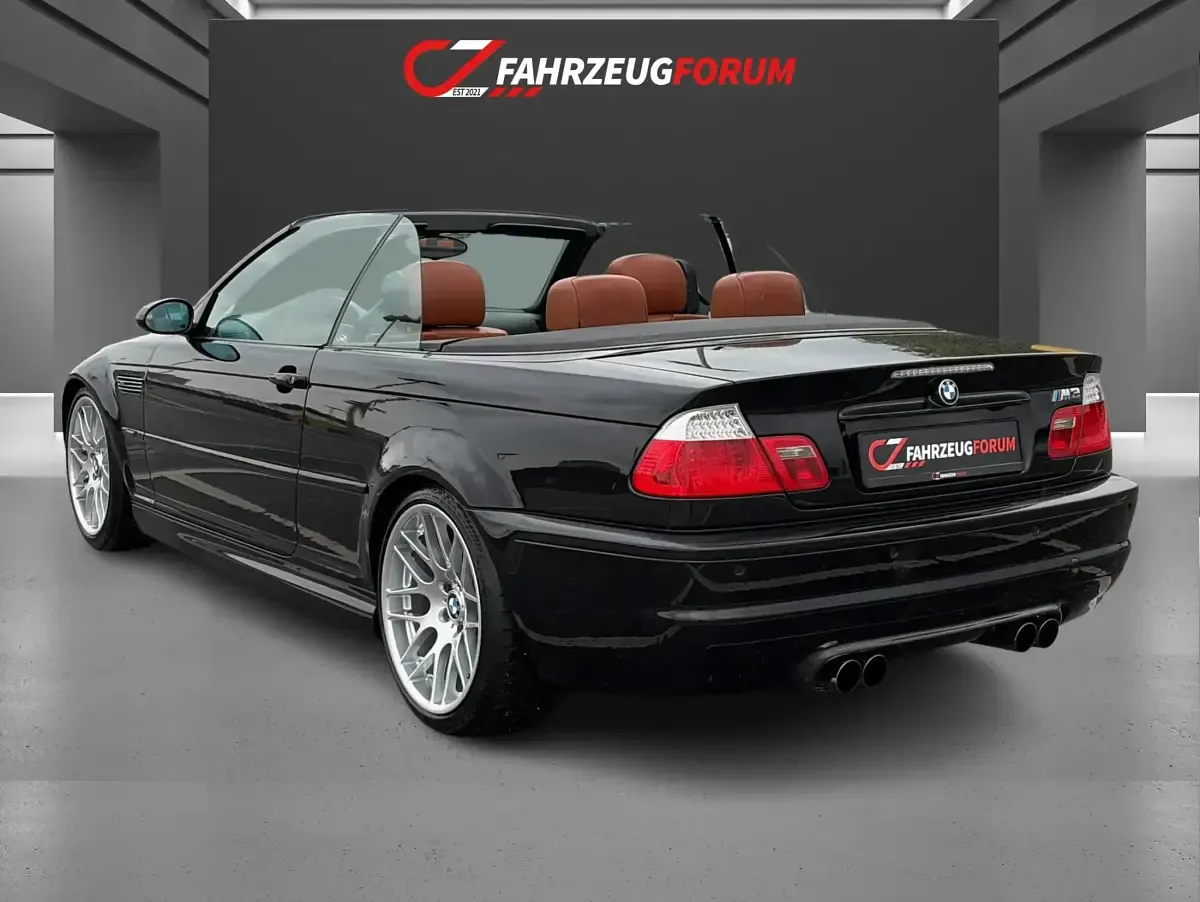 Używany BMW M3 Cabriolet Shadowline 343 KM (252 kW) 2003 Czarny Kabriolet