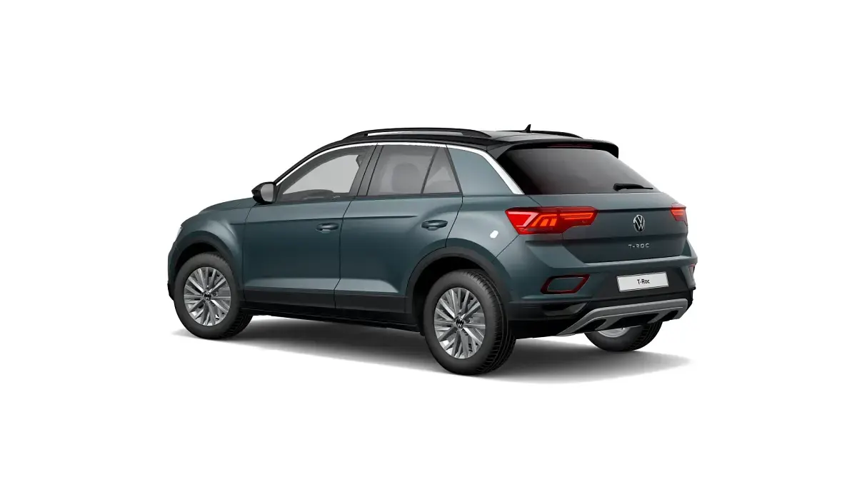 Usata VW T-Roc Life 110 CV (80 kW) 2022 Blu SUV