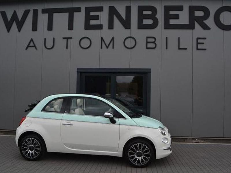 Weiß Gebraucht 2018 Fiat 500C Collezione Cabrio | 12.900 € (Teuer) - Bild 1/4