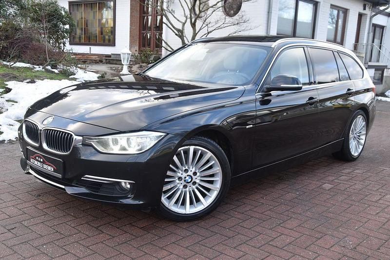 Schwarz Gebraucht 2015 BMW 325 Luxury Line Kombi | 9.999 € (Fairer Preis) - Bild 1/4