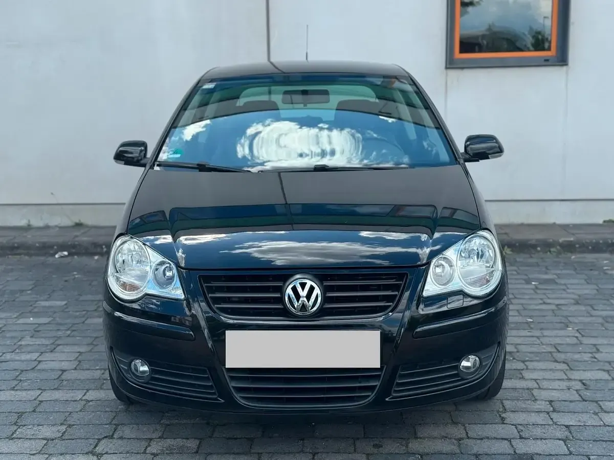 Gebraucht VW Polo United 70 PS (51 kW) 2008 Schwarz Kleinwagen