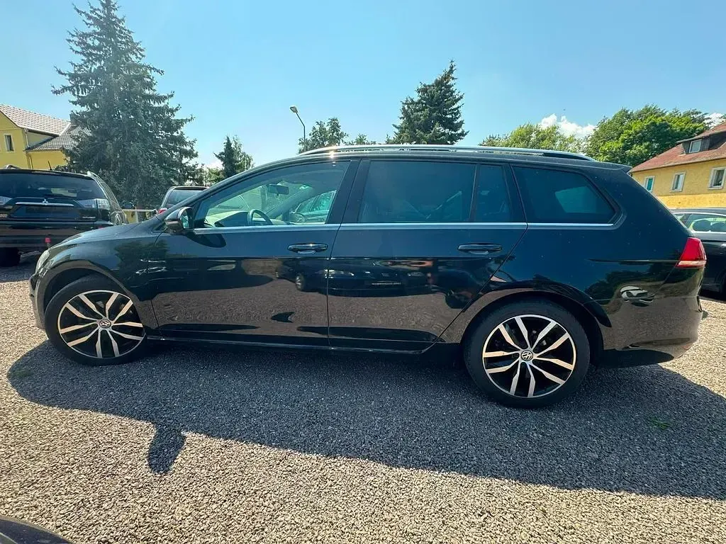 Gebraucht VW Golf VII Highline 150 PS (110 kW) 2014 Schwarz Kombi