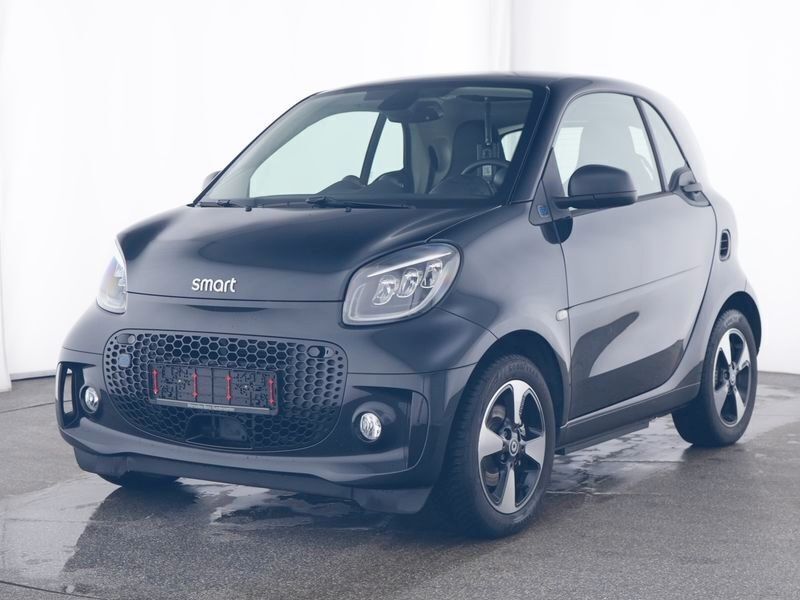 Schwarz Gebraucht 2024 Smart ForTwo Electric Drive Exclusive Kleinwagen | 14.890 € (Fairer Preis) - Bild 1/4