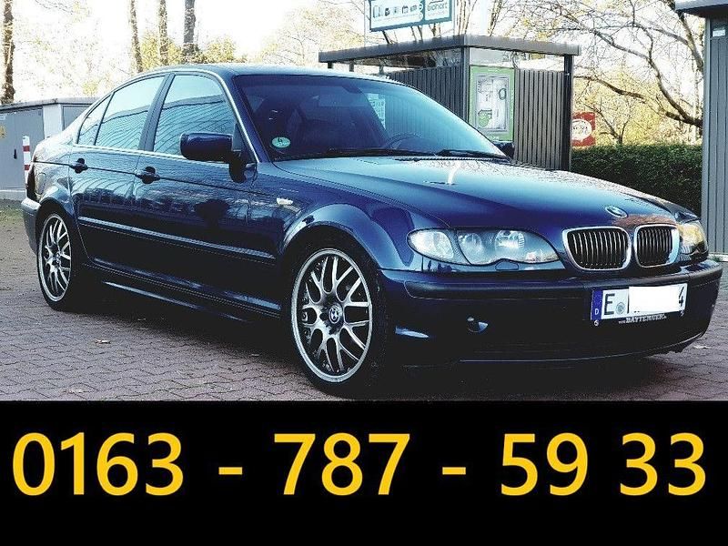 Blau Gebraucht 2004 BMW 320 Sport Line Limousine | 2.999 € (Superpreis) - Bild 1/4