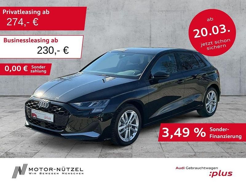 Gebraucht Audi A3 Advanced 150 PS (110 kW) 2025 Mythosschwarz metallic Limousine