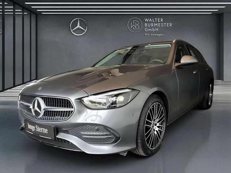 Metalliclack selenitgrau Gebraucht 2024 Mercedes C200 Avantgarde Kombi | 38.980 € (Fairer Preis) - Bild 1/4