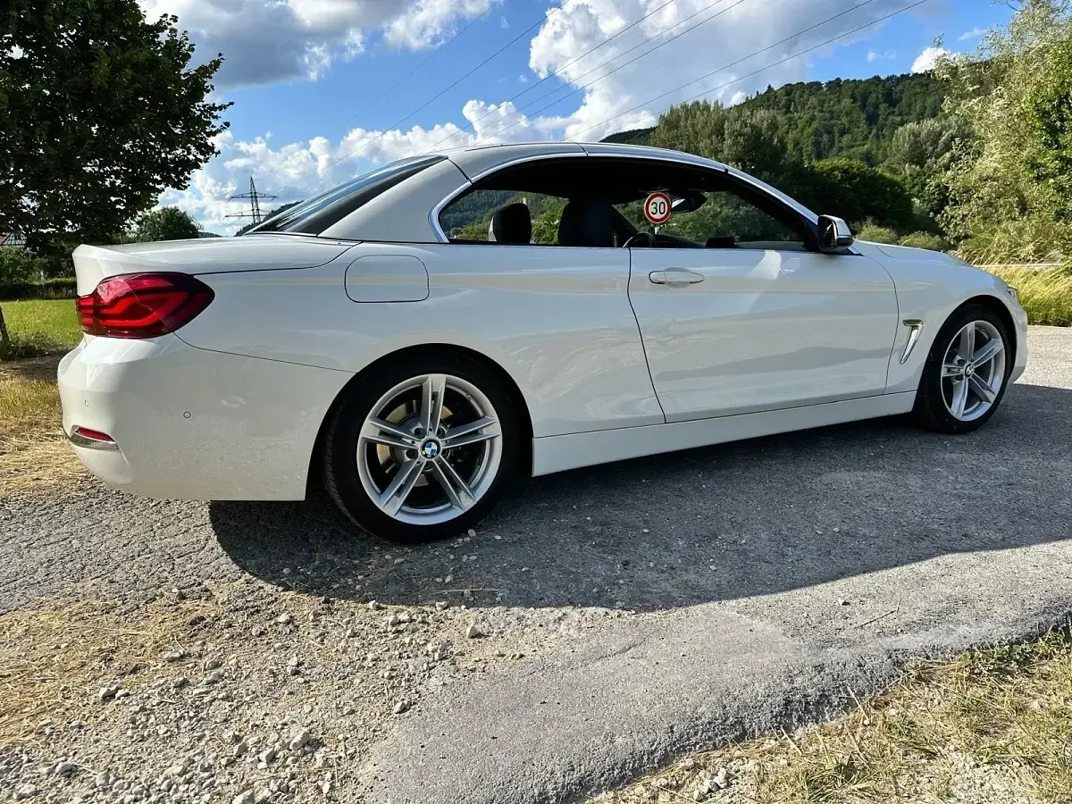 Gebraucht BMW 420 Luxury Line 184 PS (135 kW) 2019 Weiß Cabrio